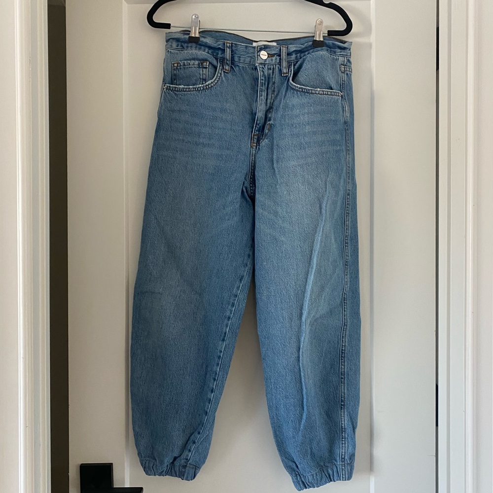 Paige denim joggers like new. Worn one time. Size 26.